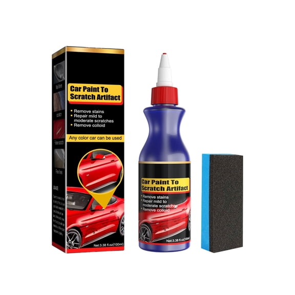 Specollect 1 Pcs Car Paint Scratch Repair Kit All-in-One Solution for Scratches Decontamination Polishing Restoration Professional Grade Protective Agent