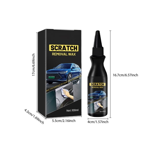Specollect 1 Pcs Car Scratch Remover Polish, Scratch Repair Cream for Paint Scratches and Swirl Marks, Professional Car Bodywork Scratch Remover 100ml
