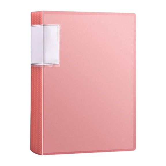 Specollect 1 Pcs Clear A4 Document Folder with Multiple Pockets, Translucent File Organizer for School, Office, and Home, Exam Paper and Certificate Holder, Portfolio with Secure Closure