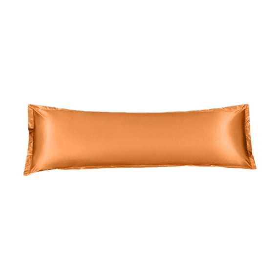 Specollect 1 Pcs Extra Long Satin Pillowcase for Sleeping Waterproof Body Pillow Cover Soft Smooth Cooling Pillow Protector for Bedroom Home Rest Use 120*48CM
