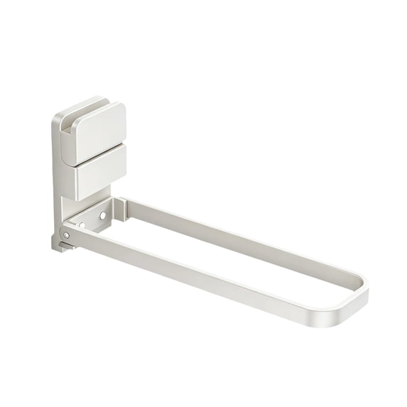 Specollect 1 Pcs Foldable Towel Rack, Bathroom Storage, Space-Saving Wall Mounted Organizer for Shower and Kitchen