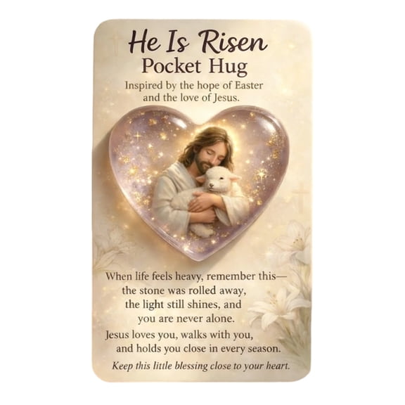 Specollect 1 Pcs Inspirational Pocket Gift Card with Uplifting Message for Encouragement and Support, Thoughtful Keepsake for Loved Ones, Compact and Portable Design for Daily Reminders