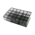 thumbnail image 1 of Specollect 1 Pcs Jewelry Organizer Box with Clear Display, Anti-Tarnish Storage Case for Earrings Necklaces, Stackable Travel Jewelry Case for Dresser Vanity, 1 of 8