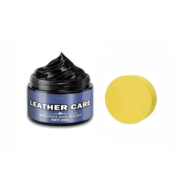 Specollect 1 Pcs Leather Repair Cream for Car Seats, Sofas, Shoes, Wallets, Cleaner and Restorer for Faded, Cracked Leather, Multi-Purpose Care Cream