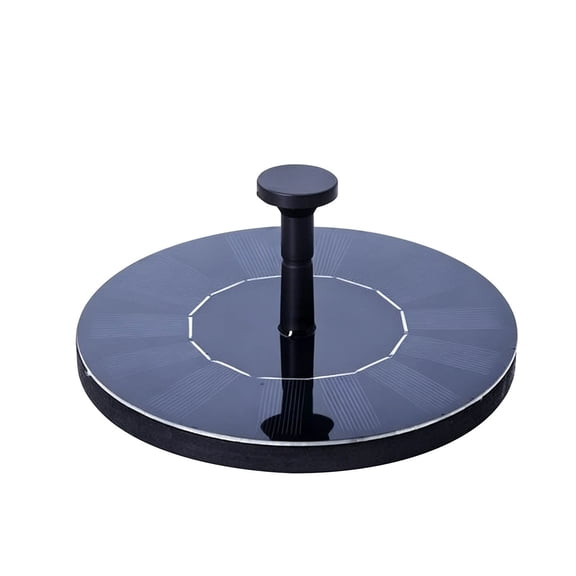 Specollect 1 Pcs Solar Floating Pump for Bird Bath, Solar Powered Fountain with Multiple Nozzles, Outdoor Garden Pond Decor, Quiet Water Pump 13cm