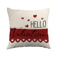 thumbnail image 1 of Specollect 1 Pcs Valentines Day Pillow Cover, Soft Linen Decorative Cushion for Sofa Living Room Bedroom, Pressure Relief, 1 of 7