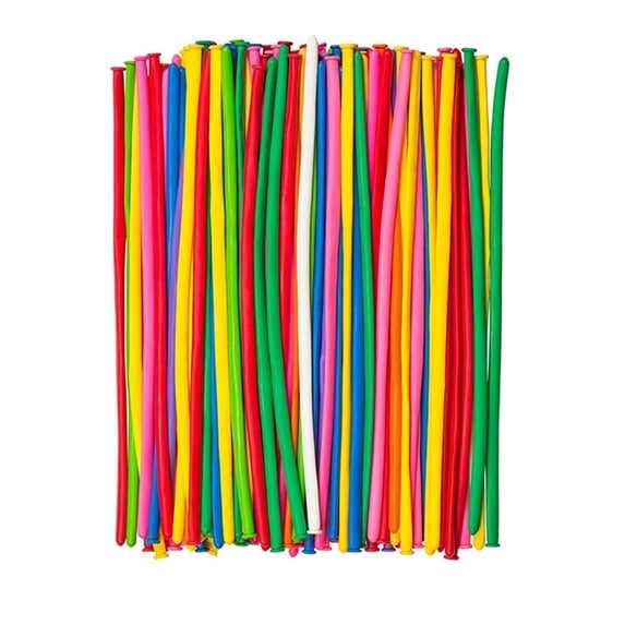 Specollect 100 Pcs Long Twisting Balloons for Modeling and Decoration, Assorted Colors for Party Shapes and Crafts
