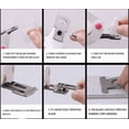 thumbnail image 1 of Specollect 2 Pcs Adjustable U-Shaped Nail Clippers for Manicure, Precision Trimmer for French Round Square Nails, Portable Nail Cutter, 1 of 4