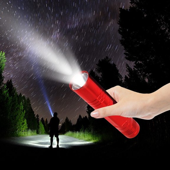 Specollect 2 Pcs Rechargeable Aluminum Alloy Mini Strong Flashlight, Compact and Portable Mini LED Keyring Lights with Built-in Battery Ideal for Everyday Carry and Emergencies Home And Outdoor Use