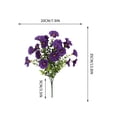 thumbnail image 1 of Specollect 2 Pcs Spring Artificial Magnolia Flowers for Home Decor, Realistic Faux Floral Arrangement with Greenery, 1 of 8