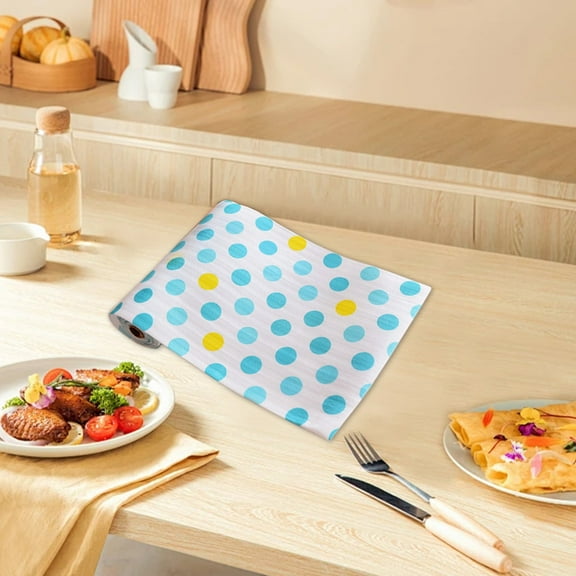 Specollect 2pcs Adjustable Shelf Liner – Premium Non-Adhesive Cabinet & Drawer Liner for Kitchen – Waterproof Shelf Paper with Modern Pattern – Durable EVA Cabinet Mat – Easy to Cut