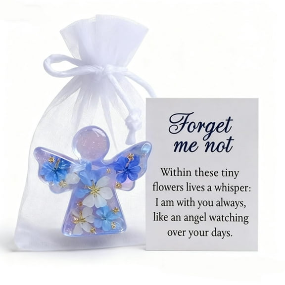 Specollect 3 Pcs Pocket Angel Figurine Sympathy Gift Memorial Keepsake with Healing Poem Card for Loss Grief Support Comfort Remembrance