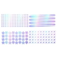 thumbnail image 1 of Specollect 4 Pcs Glow in the Dark Star Stickers, Color Changing Fluorescent Wall Decals for Room Decor, Window and Party Glowing Night Sky Ceiling Removable Peel and Stick, 1 of 7