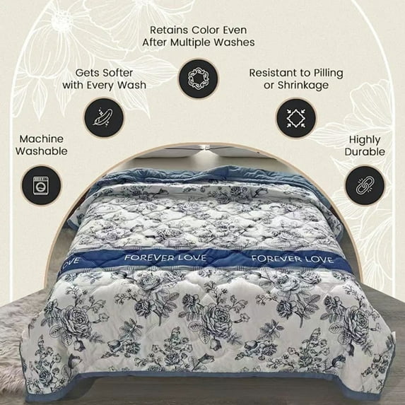 Specollect Clearance 1 Conditioning Quilt Cooling Blanket - Cooled Blankets for Hot Sleepers -Lightweight Breathable Summer Blanket for Sleeping Night Sweats to Keep Cool in The Heat