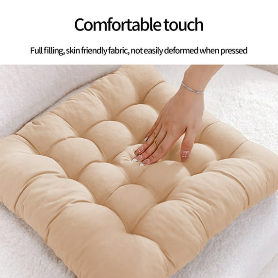 Specollect Clearance 1 Packs Meditation Floor Pillow Large Floor Cushions for Adults Tufted Corduroy Floor Seat Pillows Cushion for Living Room Tatami Yoga,16 Inch