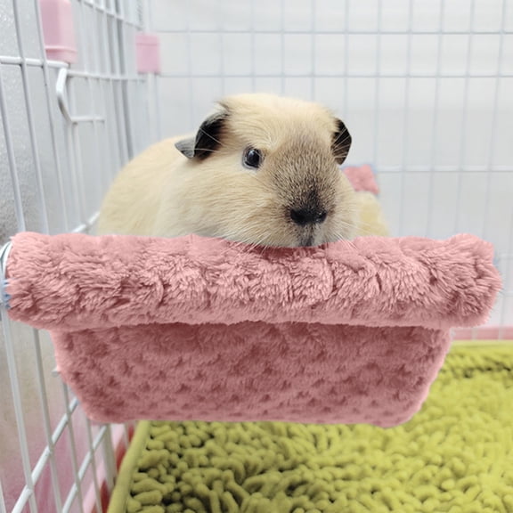 Specollect Clearance 1 Packs Small Pet Small Guinea Pig Rat Hammock Guinea Pig Hamster Ferret Hanging Hammock Toys Bed for Small Animals Chinchilla Parrot Sugar Glider Ferret Squirrel Playing