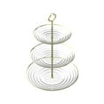 thumbnail image 1 of Specollect Clearance 1Pcs 3 Tier Cupcake Stand, Tiered Serving Cake Stand, Transparent Plastic Dessert Stand, Weddings Parties Pastry Serving Tray, 1 of 6
