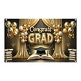 thumbnail image 1 of Specollect Clearance 1Pcs College Graduation Decorations 2025 - Congrats Grad Background Cloth, Class of 2025 Backdrop - Complete Party Supplies for High School & College Celebrations, 1 of 6
