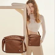 Specollect Clearance 1Pcs Leather Crossbody Satchel Bag Vintage Purses Handbags for Women