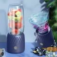 thumbnail image 1 of Specollect Clearance 1Pcs Portable Blender, Personal Size Eletric USB Rechargeable With 6 Blades Juicer Cup, Fruit, Smoothie, Baby Food Mixing Machine Magnetic Secure Switch, 1 of 8