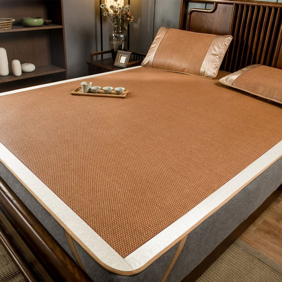 Specollect Clearance 1Pcs Summer Sleeping Mat, Foldable Rattan Summer Sleeping Mat, Cool Mat For Cooler Bed In Home Dormitories 1.8x2m