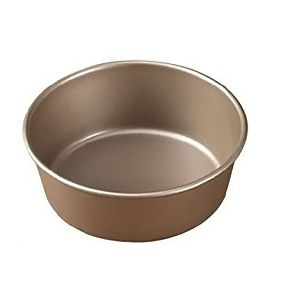 Specollect 2Pcs Hamburger Bun Pan Deep Dish Cookie Pan,Nonstick Hamburger Bread Forms Cake Pan Mini Round Disc Pan for Baking Burger Buns