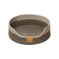 thumbnail image 1 of Specollect Clearance 2Pcs Imitate Rattan Weaving Cat Bed Cotton Rope Cat Beds for Indoor Cats Washable Dog Bed for Small Dogs Cat Scratching Board Pet Mat for Sleeping Four Seasons Universal, 1 of 6