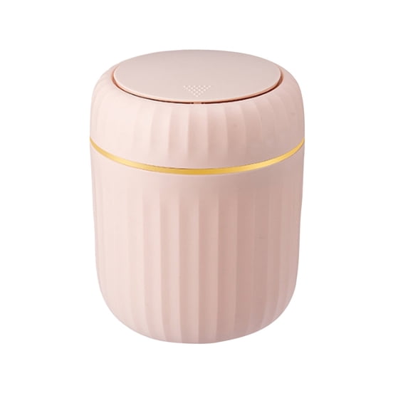 Specollect Clearance 2Pcs Mini Desktop Trash Can, Waste Can with Press Type Lid, Tiny Countertop Garbage Bin for Bathroom Kitchen Office Home Desk Bedroom Vanity Tabletop Coffee Table 13x13x16.5cm