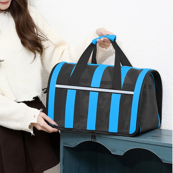 Specollect Clearance 2Pcs Pet Carrier for Cats Dogs Soft Travel Bag with Breathable Honeycomb Board,Removable Support Board for Car,Air Travel,and Vet Visits,Puppy Carrier