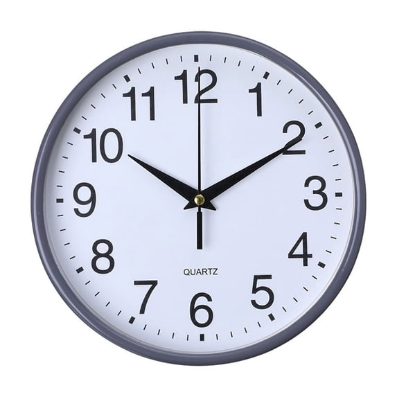Specollect Clearance 2Pcs Retro Wall Clock Mute Movement Creative Watch with Simple Modern Design Silent Clock for Home Living Room Decoration 7.87 Inch