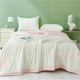 thumbnail image 1 of Specollect Clearance 3 Cool Summer Quilt Lightweight Quilt Set - Reversible All-Season Bedding, Ultra Breathable & Wrinkle-Free, Soft Microfiber with Pillow Shams, Summer 45x30x6cm, 1 of 7