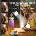 thumbnail image 1 of Specollect Clearance 3 Flexible Gooseneck Desk Lamp, Rechargeable LED with USB Charging, 3 Color Modes & Stepless Dimming, Cute for College Dorm Bedroom Reading Office Desk Decor, 1 of 6