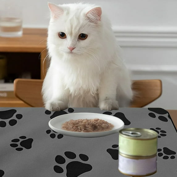 Specollect Clearance 3 Packs Quick Dry Absorbent Dog Food Mat, Diatom Mud Dog Water Bowl Mat, No Messy Anti-Slip Pet Feeding Mat Dog Supplies for Small Dogs Easy To Clean Not Easy To Wear Out