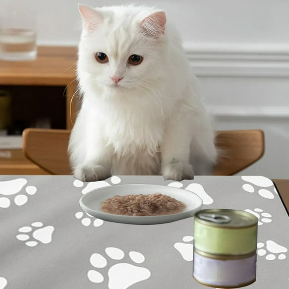 Specollect Clearance 3 Packs Quick Dry Absorbent Dog Food Mat, Diatom Mud Dog Water Bowl Mat, No Messy Anti-Slip Pet Feeding Mat Dog Supplies for Small Dogs Easy To Clean Not Easy To Wear Out