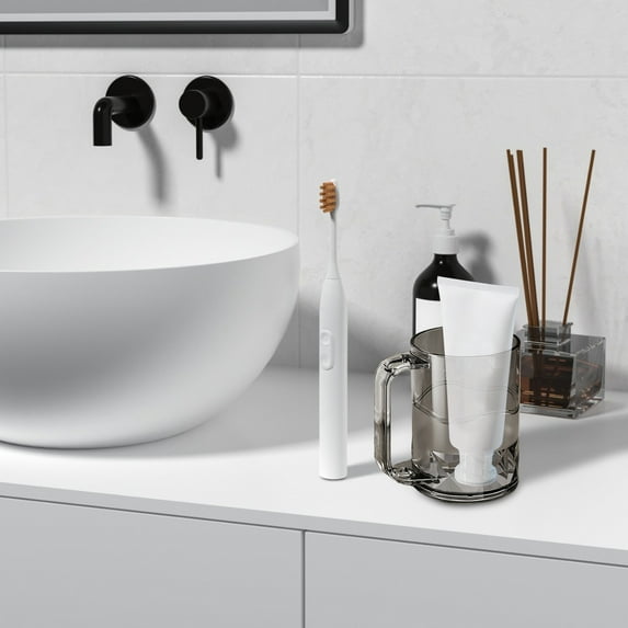 Specollect Clearance 3 Pcs Reusable Bathroom Tumbler Cup Unbreakable Toothbrush Cup Mouthwash Cups Plastic Easy to Clean Bathroom Cup Toothbrush Holder Adequate for Your Bathroom