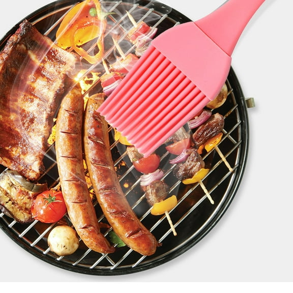 Specollect Clearance 3 Silicone Basting Pastry Brush Heat-Resistant Brushes for Cooking, Baking, Grilling, and Spreading Oil or Butter Cake - Dishwasher-Safe