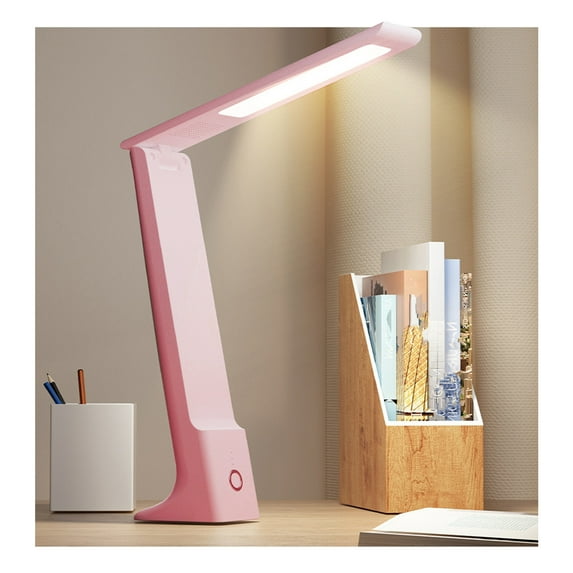 Specollect Clearance 3Pcs LED Desk Lamp,Power Strip,3 Modes 3 Level Brightness Touch Lamp,With Adjustable Arm,Small Desk Lamp for Home Office College Dorm Room Essentials