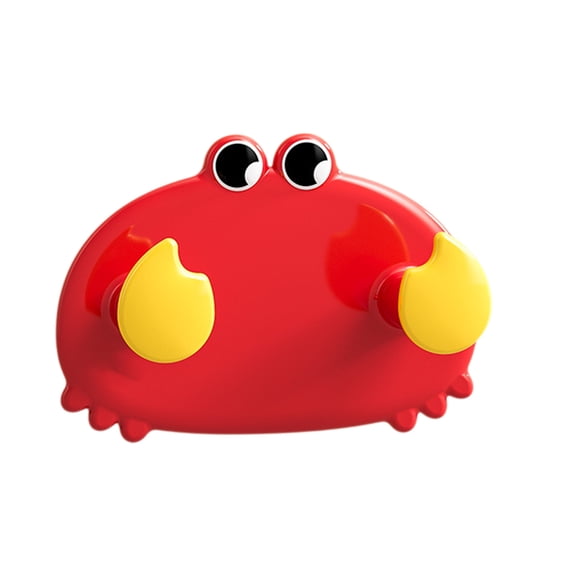 Specollect Clearance 3Pcs Lovely Cartoons Crab Wall Hook, Adhesive Bathroom Hooks, Can Hang Clothes and Sundries, Convenient Storage, a Good Helper for Home Life