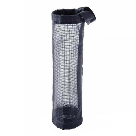 Specollect Clearance 4Pcs Bag Holder for Plastic Bags, Grocery Bag Holder Plastic Dispenser Foldable Breathable Washable Hanging Mesh Garbage Bag Organizer for Kitchen Plastic Bag Storage