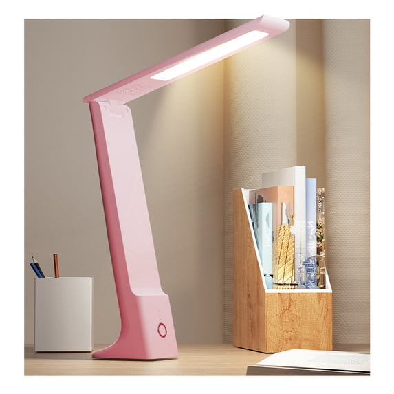 Specollect Clearance 4Pcs LED Desk Lamp,Power Strip,3 Modes 3 Level Brightness Touch Lamp,With Adjustable Arm,Small Desk Lamp for Home Office College Dorm Room Essentials