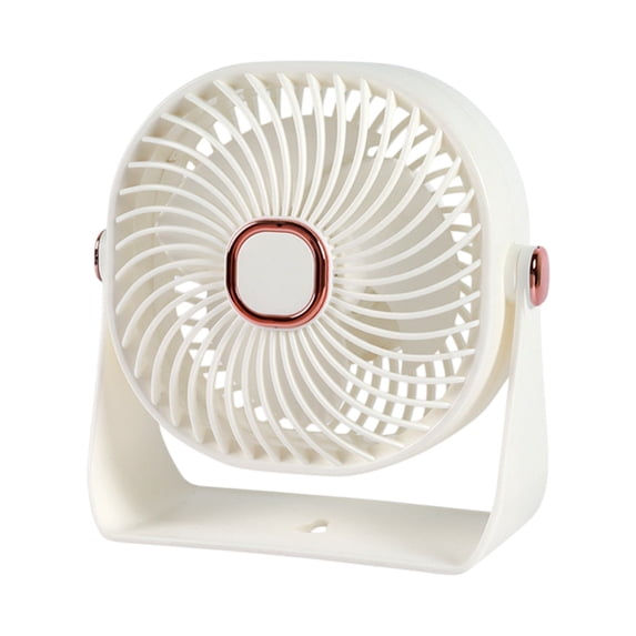 Specollect Clearance 4Pcs USB Desk Fans Portable Table Fans 360° Head Rotation Small Personal Desktop Fan for Home Office, 3 Speeds
