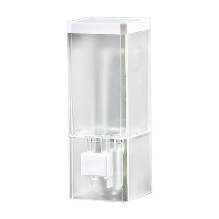 Specollect Clearance 4Pcs Wall Mounted Large Capacity Manual Soap Dispenser Kitchen Bathroom Hand Commercial Soap Dispenser for Liquid Containers Shampoo Gel Chamber Plastic