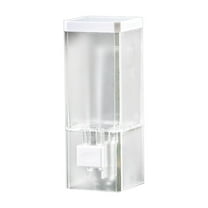 Specollect Clearance 4Pcs Wall Mounted Large Capacity Manual Soap Dispenser Kitchen Bathroom Hand Commercial Soap Dispenser for Liquid Containers Shampoo Gel Chamber Plastic