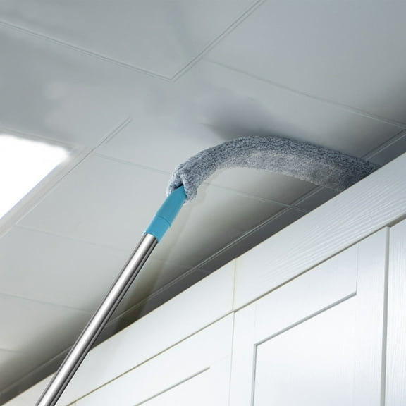 Specollect Clearance 5Pcs Microfiber Feather Duster Extendable Duster with 25-40 inches Bendable Long Pole, Long Handle Dusters for Cleaning Ceiling Fan, High Ceiling, Blinds, Furniture & Cars