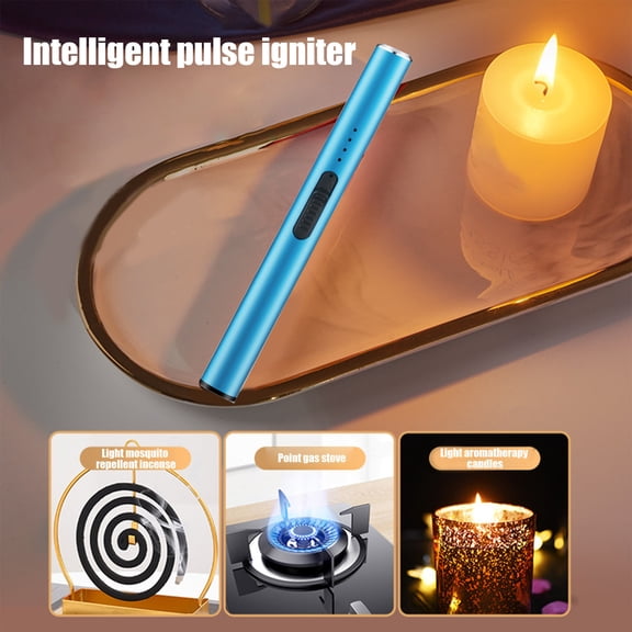 Specollect Electric Lighter Arc Windproof Flameless USB Lighter Rechargeable Lighter with Safety Lock for Candle BBQ Camping Home Kitchen