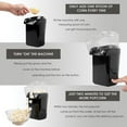 thumbnail image 1 of Specollect Hot Air Popcorn Popper with Measuring Cup, Electric Popcorn Machine, Easy to Use, No Oil, Space Saving, Popcorn Maker Gift for Popcorn Fans, Popcorn for Home Party, 1 of 6