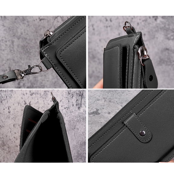 Specollect Ladies Small Womens Wallet Leather Bifold Card Holder Blocking with Zipper Coin Pocket Multi Card Coin Purse