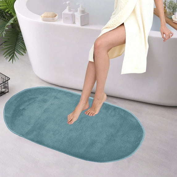 Specollect Non Slip Soft Rugs for Bedroom Living Room,Water Absorption Throw Rug for Kids Room,Shag Hallway Runner Rug,Small Soft Shaggy Bedside Non-Slip Plush Dorm Carpet Home Decor Aesthetic