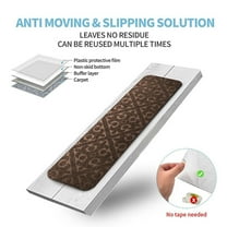 Specollect Nonslip Carpet Stair Treads Non-Skid Safety Rug Slip Resistant Indoor Runner for Kids Elders & Pets with Reusable Adhesive Non Slip Stair Treads Indoor 8 X 30in