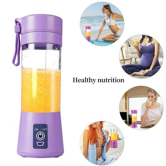 Specollect Rechargeable Portable Cordless Portable Blender for Smoothies and Shakes, BPA-Free Blending Jar w/Stainless-Steel Blades, USB, Dishwasher-Safe Accessories Sports Travel And Outdoors